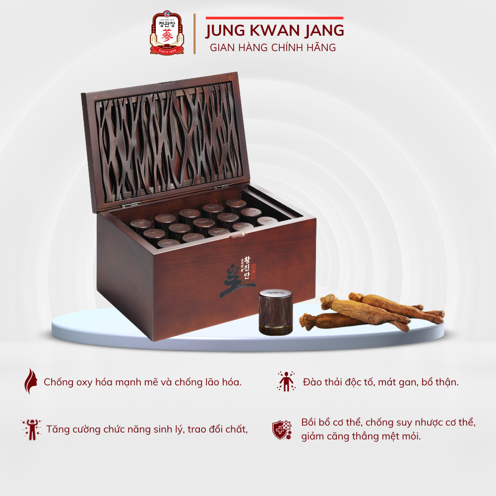 Viên Hồng Sâm Linh Đan KGC Jung Kwan Jang Hwangjindan (30 viên)