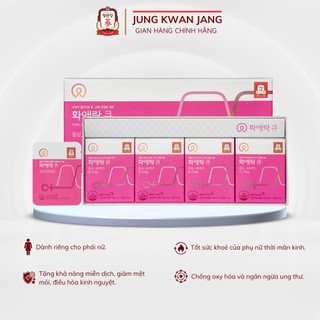 Viên Uống Hồng Sâm Dành Cho Phụ Nữ KGC Jung Kwan Jang Hwa Ae Rak Q (500mg x112 viên)
