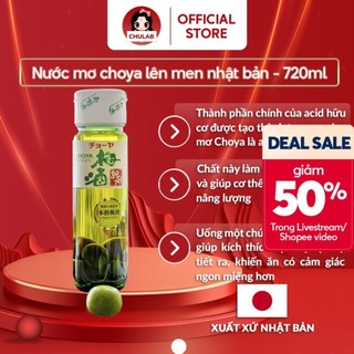 Nước mơ choya lên men nhật bản - chulab official