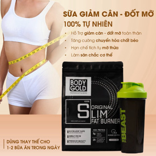 Combo 2 túi Sữa Giảm Cân Giảm Mỡ - Original Slim Fat Burner Body Gold