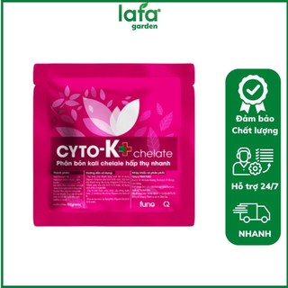 Phân bón Chelate kali CYTO-K+ lên màu, tạo ngọt cho cây ăn quả, hiệu quả tức thì