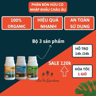 Bộ 3 phân bón hữu cơ cho cây hoa kiểng phát triển toàn diện