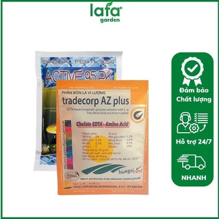Phân bón phòng vàng lá đốm đen ở hoa hồng - Bộ 2 gói 25gr bổ sung các dưỡng chất vi lượng cho cây trồng phát triển khỏe