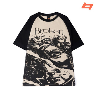 Áo thun local brand By UniSpace tay lỡ form rộng unisex nam nữ Broken