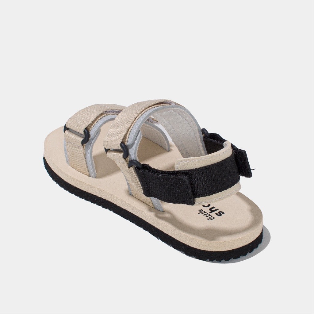 Giày Trẻ Em Shondo Sandals Little Xám Be LIT0101
