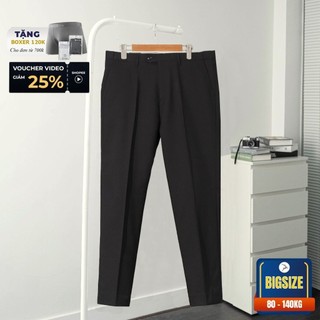 Quần Âu Bigsize Nam 80-140KG AKYOO Cao Cấp, Chống Nhăn, Không Bai Xù - QA 22 (Combo 2 quần tiết kiệm 10%)