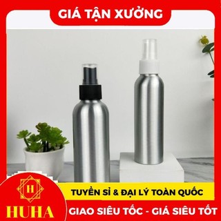 Chai xịt phun sương ❤ giá tốt ❤ chai nhôm xịt phun sương 50ml,100ml chiết dung dịch