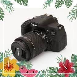 Máy ảnh Canon 750D (tặng Thẻ Nhớ và Túi đựng) - Lỗi 1 Đổi 1 - Chính Hãng