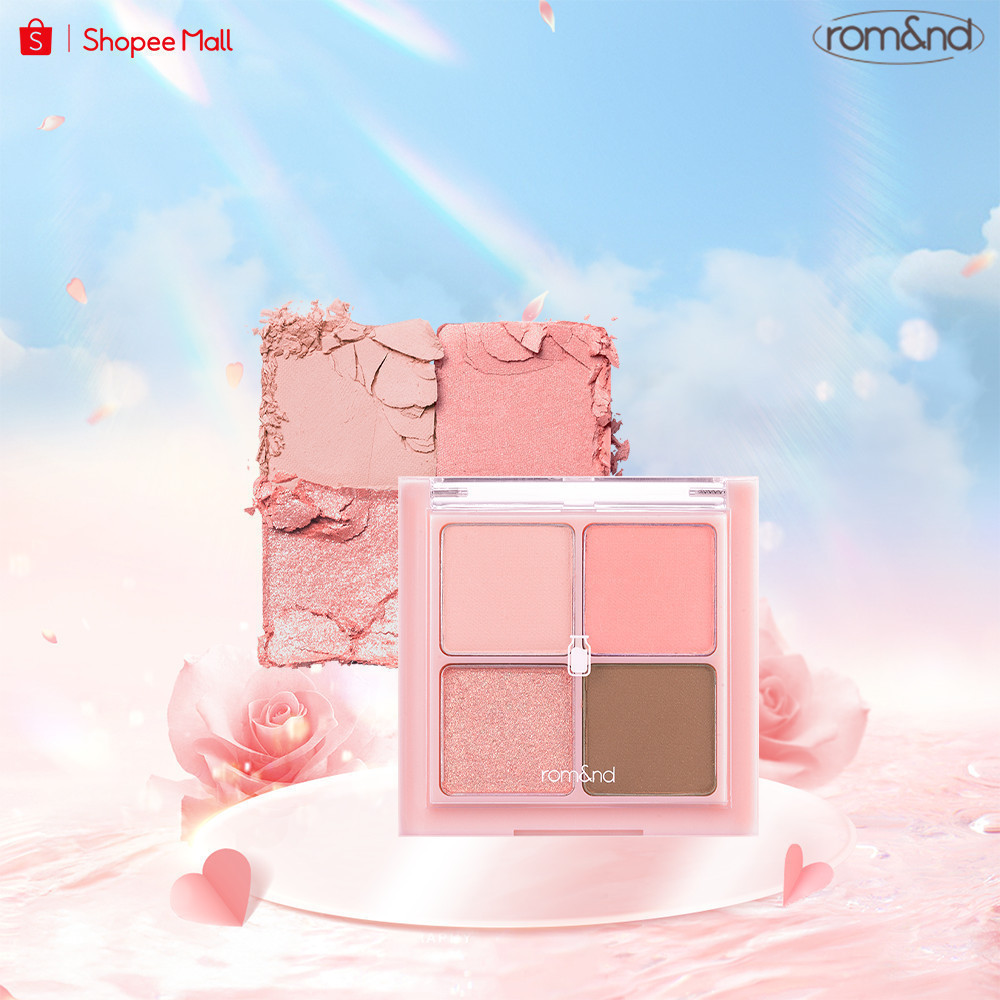 [HB GIFT] Phấn mắt Romand Better Than Eyes (Milk Series) #W02 Dry Peach Blossom (Quà tặng không bán)