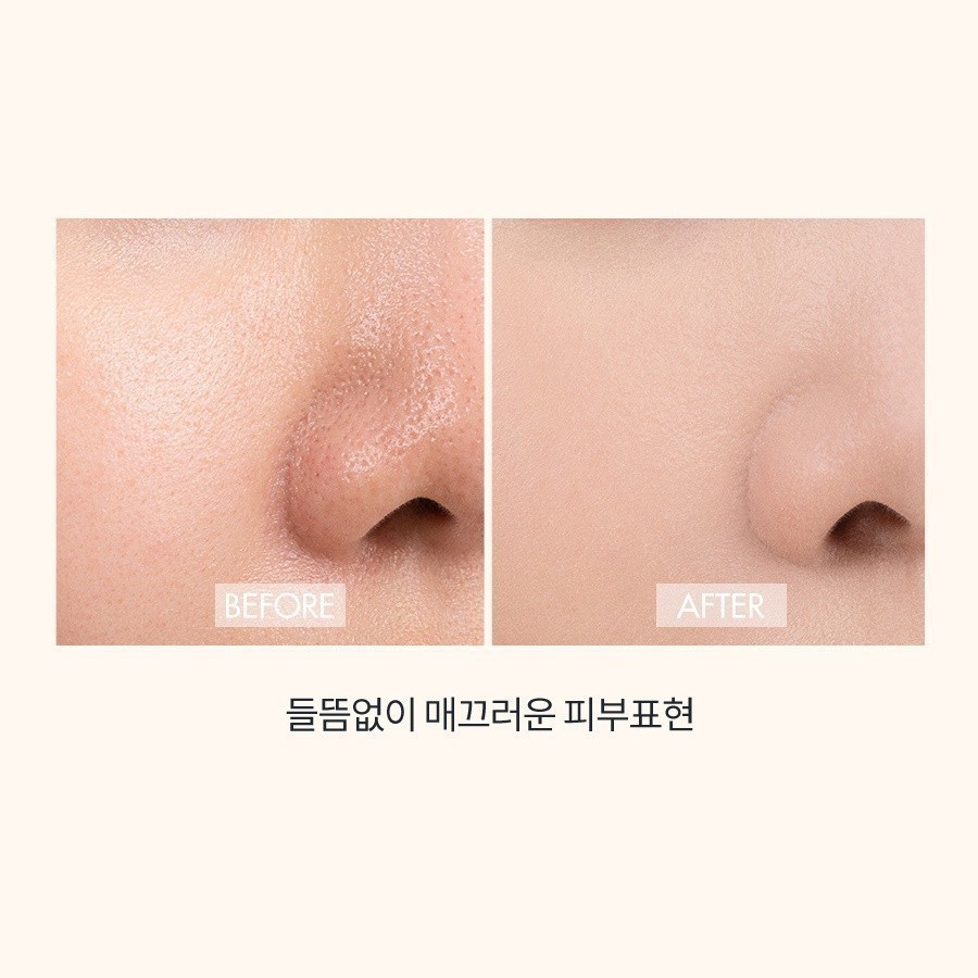 [Rom&nd] Phấn Nước Che Phủ Hoàn Hảo, Mỏng Nhẹ Tự Nhiên Romand NU Zero Cushion SPF24/PA++ 15g