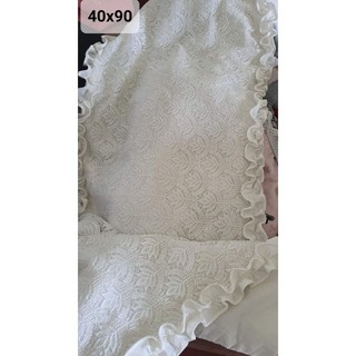 Trang trí decor trải bàn ren phối bèo hàn quốc