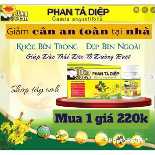 Xổ Mỡ Giảm Cân PHAN TẢ DIỆP - xổ mỡ vành ruột -Giảm 5-10kg dành cho cơ địa khó giảm Kèm Thẻ Bảo Hành (Hàng chính hãng )