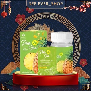 Giảm cân Dứa Slim Plus giảm cân siêu mạnh an toàn -Hộp 30viên kèm khoá cân See Ever_shop Kim Store 2