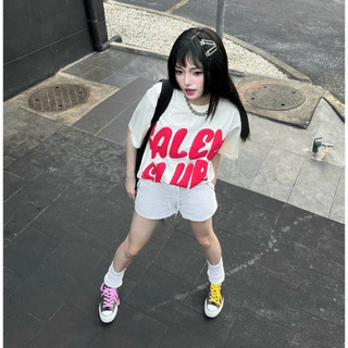 Áo Thun Cotton Nam Nữ Tay Lỡ Cổ Tròn Unisex In Chữ Nổi Hot Trend [Có Sẵn]