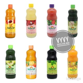 Syrup sun up đủ mùi - 850ml