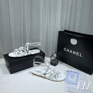 Sandal hoa trà 2 màu sz 35-39 fullbox