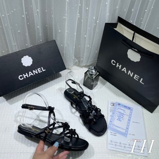 Sandal hoa trà 2 màu sz 35-39 fullbox