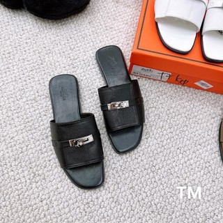Dép lê khoá Hm da sần Size 35-39 fullbox