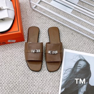Dép lê khoá Hm da sần Size 35-39 fullbox