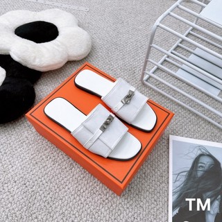 Dép lê khoá Hm da sần Size 35-39 fullbox