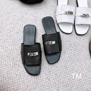 Dép lê khoá Hm da sần Size 35-39 fullbox