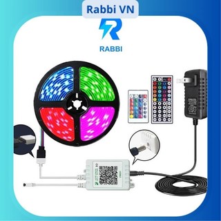 Đèn Led dây TikTok 16 triệu màu chip 5050 5m - Rabbi VN