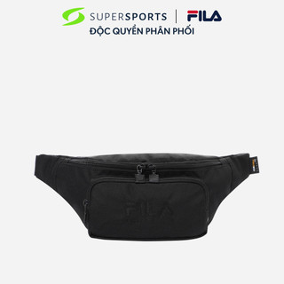 Túi đeo hông unisex fila linear logo - fs3bcd6350x-blk