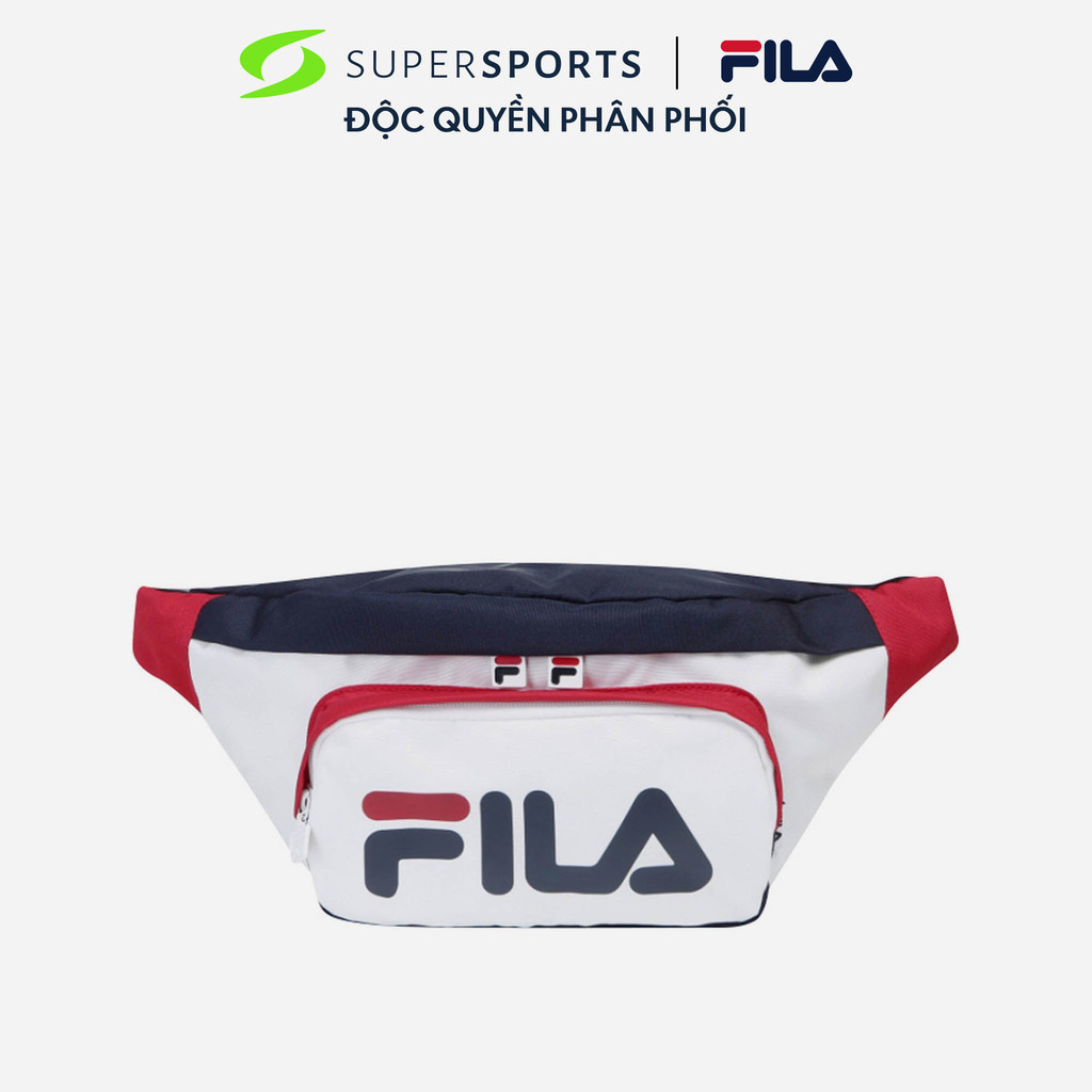 Nhập SSP150K5 - Giảm 150K Đơn 1TR - Túi đeo hông unisex Fila BTS Global Inline - FS3BCC5310X-WHITE (42x17x5cm)