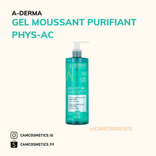Sữa rửa mặt A-Derma Gel Moussant Purifiant Phys-Ac