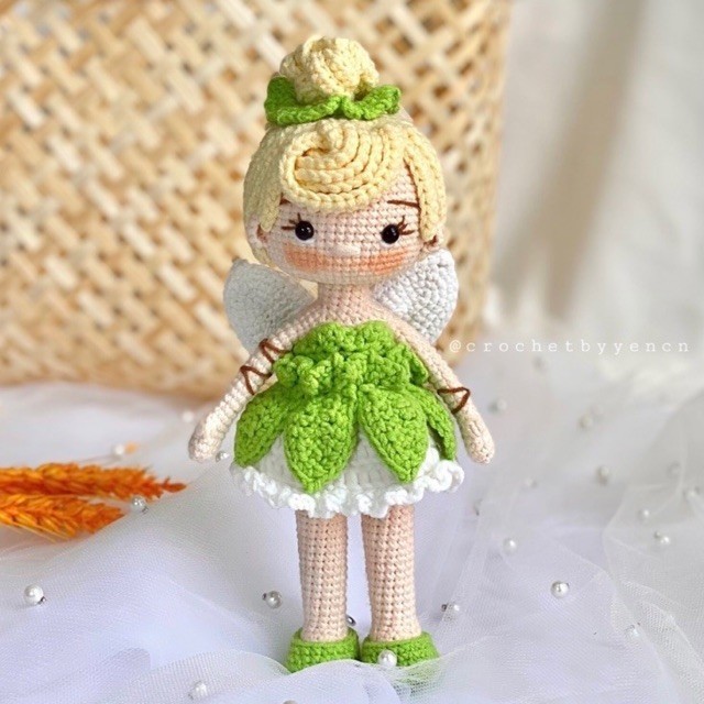 Búp bê Jingle bells Peter pan bằng len |Handmade| Cosycorner