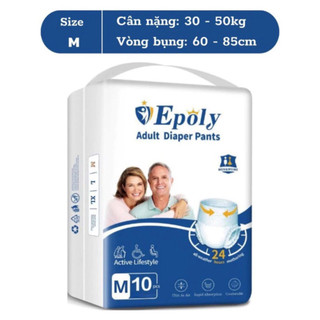 Bỉm quần người già Epoly Size M100 [40kg-55kg]