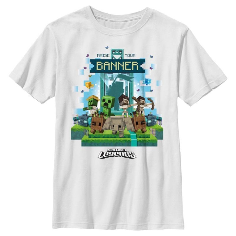 phông MINECRAFT bé trai đại
