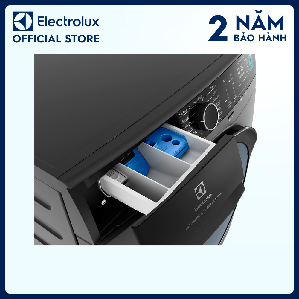 Máy giặt cửa trước Electrolux 8kg UltimateCare 500 - EWF8024P5SB - Diệt 99.9% vi khuẩn