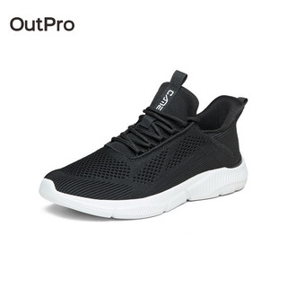 Giày thể thao OutPro phối lưới thoáng khí thời trang năng động cho nam