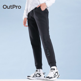 Quần Jogger Thể Thao OutPro J0w1v6167 Vải Mỏng Lưng Thun Rút Dây Thời Trang Cho Nữ