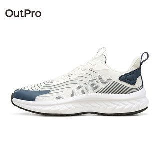 Giày thể thao OutPro đế mềm phối lưới thoáng khí sành điệu cho nam chạy bộ