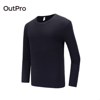 Áo thun thể OutPro thao cổ tròn dài tay thời trang cho nam