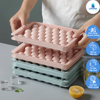 HMD0130 Khay đá Silicon 33 viên có nắp đậy