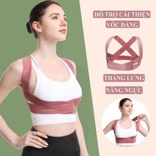 Đai chống gù lưng, đai lưng chống gù vô hình, dây đeo chống gù cao cấp định hình cột sống