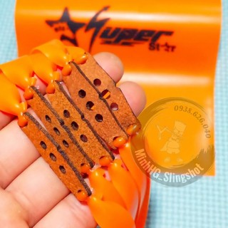 [ COMBO 5 BỘ ] Thun Super Star 0.65 CHÍNH HÃNG + Da nâu cải tiến loại 1