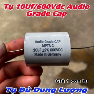 Tụ audio grade 10uf/600vdc