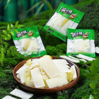 Măng ngâm ớt chua cay, măng nhỏ ngâm cắt khúc ăn liền gói nhỏ 20g