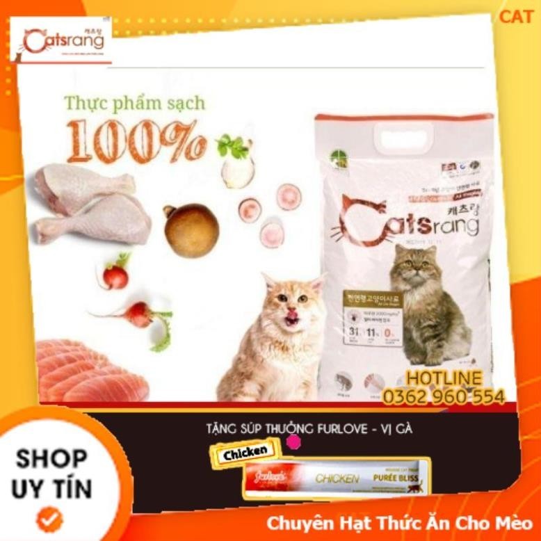 Hạt catsrang cho mèo mọi lứa tuổi ( bao 5kg )