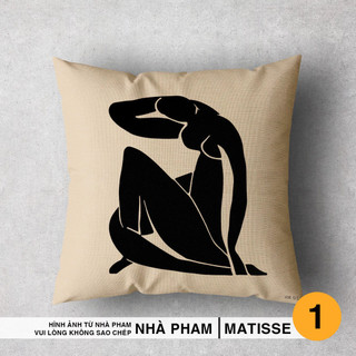 GỐI SOFA HENRI MATISSE - HÌNH 01