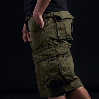 Quần short kaki Túi Hộp Nam Túi Vuông lưng khóa kéo có thêm dây rút form rộng rãi thoải mái chất vải kaki loại 1 Cao Cấp