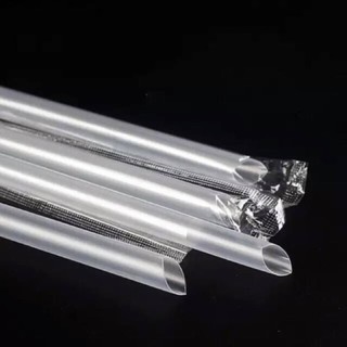 Ống hút trà sữa phi 12 có màng bọc 400g