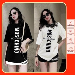Bộ short coton thể thao mos chino cấp siêu mát mịn - sang xịn unisex mùa hè . ut