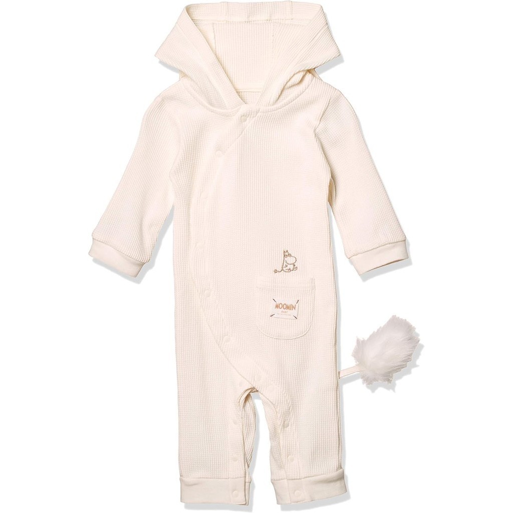 Direct from Japan MOOMIN BABY Moomin Tail Romper 70cm White 70 341205001