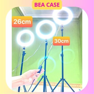 Đèn livestream 30cm bán hàng, make up kèm gậy 2m1 mới 100%
