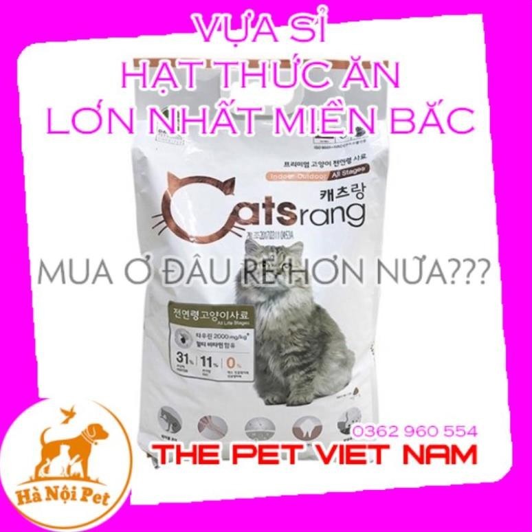 Thức ăn cho mèo - Hạt thức ăn cho mèo các loại Catsrang, Cateye.. mọi lứa tuổi 2KG ( gói chiết )
